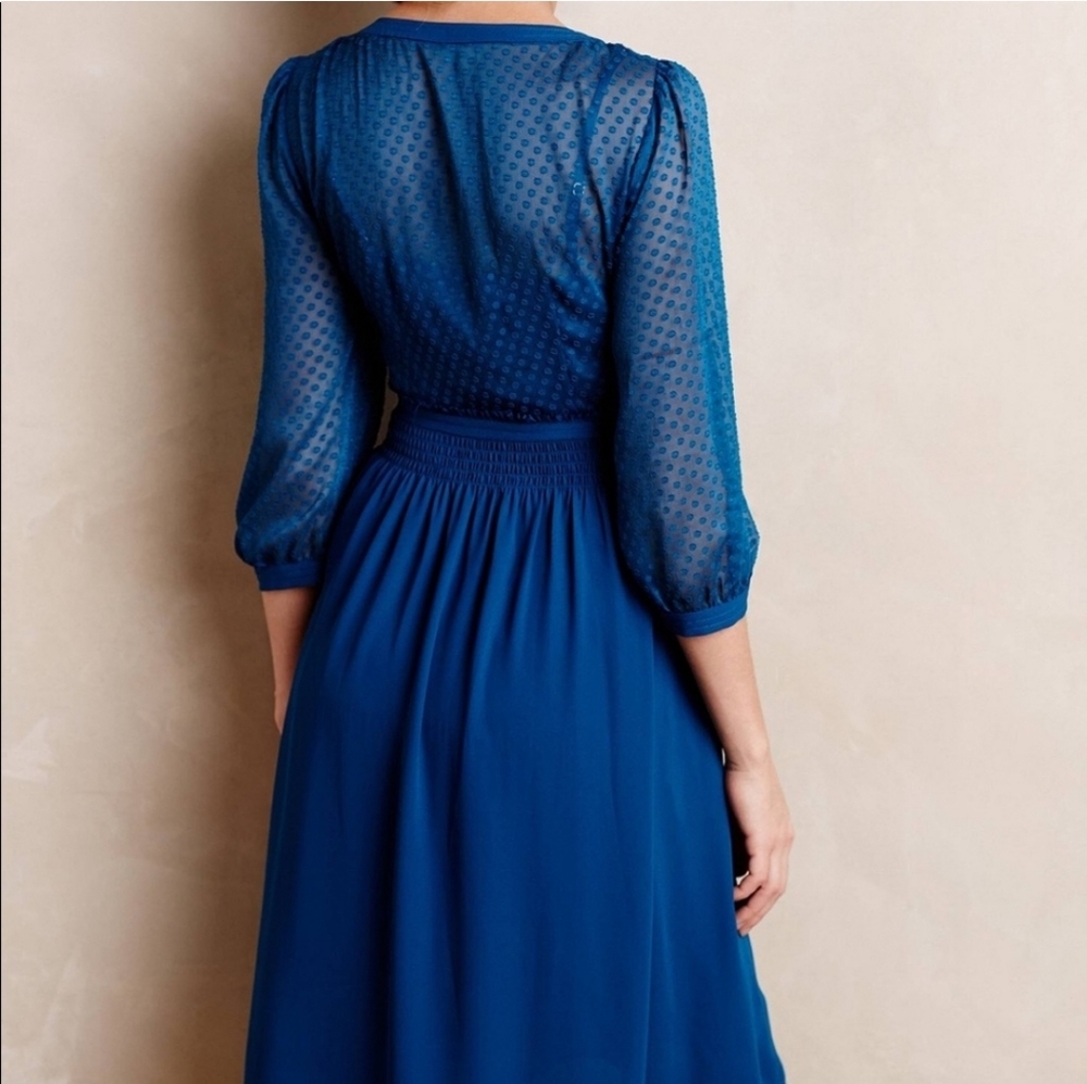 HD in Paris Blue Dress from Anthropologie
